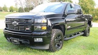 sold 2015 Chevrolet Silverado 1500 Midnight Edition LTZ Z71 Crew Cab Wilson County Chevy Lebanon [upl. by Drofiar]