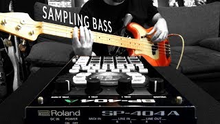 SP404 Sampling Bass Guitar To Create An Instrument Patch  Beat Making Tutorial [upl. by Azar]