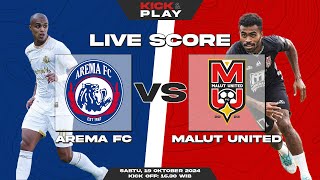 🔴 Arema FC vs Malut United  Liga 1 Indonesia  LIVE SCORE [upl. by Ahsikan]