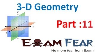 Maths 3 Dimensional Geometry part 11 Angle between lines CBSE class 12 Mathematics XII [upl. by Attenyt825]