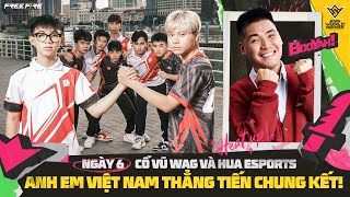 WAG RA SÂN NGÀY CUỐI HUA SẼ CÓ VÉ ĐI CHUNG KẾT FREE FIRE THẾ GIỚI  FFWS GLOBAL FINALS 2024 [upl. by Llorre960]