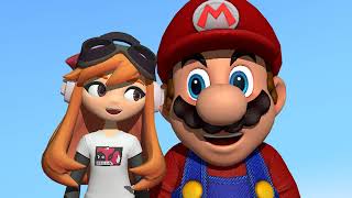 SMG4 I Love You Mario x Meggy shorts [upl. by Haelem]