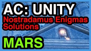 Mars Nostradamus Enigma Solution  Assassins Creed Unity  WikiGameGuides [upl. by Sotnas]