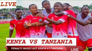 Kenya VS Tanzania 43 Penalty shootout Kenya Progresses to CECAFA U18 finals [upl. by Etaner]