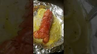 Tovala oven lemon butter poached lobster [upl. by Annaek]