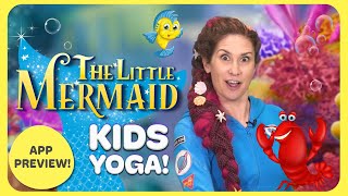 The Little Mermaid  A Cosmic Kids Yoga Adventure Preview ✨🧜‍♀️ [upl. by Rojam]