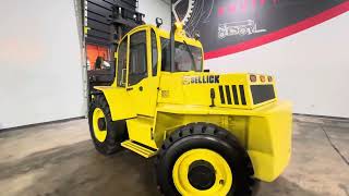 2017 Sellick S100J4E4 10000lb Pneumatic Diesel Rough Terrain Forklift STK 14425 [upl. by Naitsirhk733]