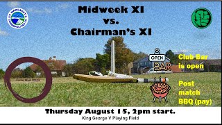 St Margaret’s Cosmopolitan CC Midweek XI vs Chairmans XI [upl. by Attenreb345]