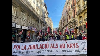 Conductores profesionales en lucha por la aplicación de los coeficientes reductores [upl. by Alessandro955]