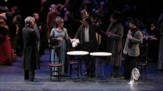 La Bohème G Puccini Acto II 1ª parte CORO quotPREMIER ENSEMBLEquot de AGAO [upl. by Bernj]