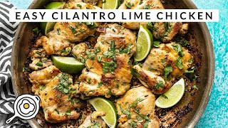 Easy Cilantro Lime Chicken [upl. by Adnawaj]