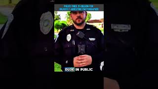 Cops Get Owned By Citizen Who Knows His Rights First Amendment [upl. by Tristam178]