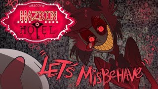 HAZBIN HOTEL quotLETS MISBEHAVEquot CLIP NOT FOR KIDS [upl. by Leora]