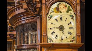 GRANDFATHER CLOCK ticking for 10 hours [upl. by Crissy]