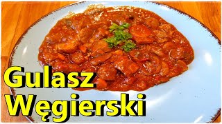 GULASZ WĘGIERSKI JAK ZROBIĆ GULASZ POMYSŁ NA OBIAD 😊 [upl. by Alegnad405]