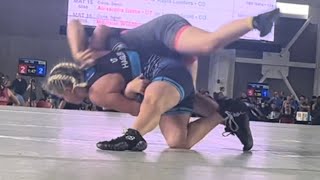 NIA HAGLER  Western Regionals TAKEDOWN HIGHLIGHTS🔥 [upl. by Egerton954]