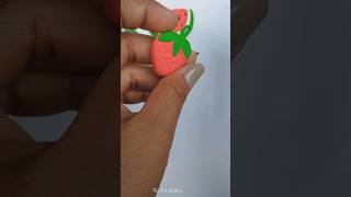 Clay fruits Making 🍓🍍diy clayart shorts ytshorts [upl. by Stearne]