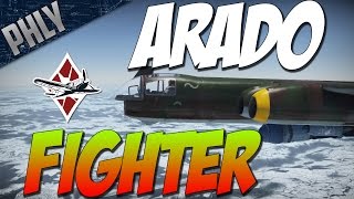 War Thunder ARADO FIGHTER Arado Ar234C3 Jet Bomber Gameplay [upl. by Elspet]