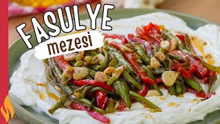 Taze Fasulye Mezesi 💯 Fasulyeyi bir de böyle deneyin 🤩 [upl. by Enihpets544]