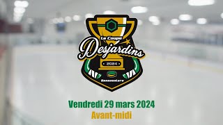 Coupe Desjardins à Bonaventure Vendredi 29 mars 2024 AM [upl. by Inal]