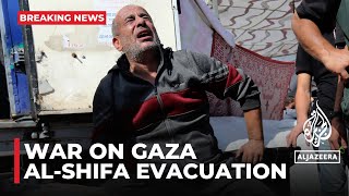 Gaza hospitals director rejects Israeli statement on alShifa evacuation [upl. by Kingsley]