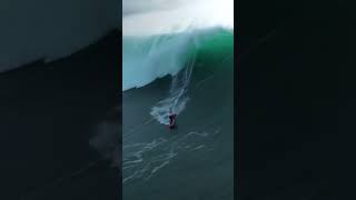 Maya Gabeira always leading the charge at the biggest wave on earth WSLBigWave [upl. by Namlas458]