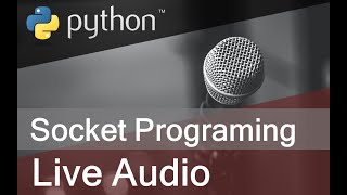 How to send and receive live audio using socket programming in Python [upl. by Rebma200]