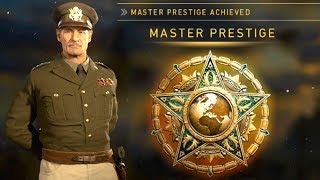 COD WWII Entering Master Prestige WHAT HAPPENS [upl. by Sirovart]