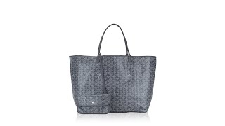 Goyard Goyardine Saint Louis GM Grey [upl. by Jens243]