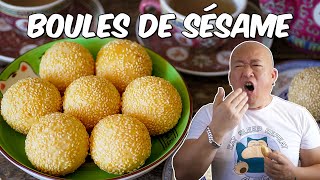 Boules de sésame  Le Riz Jaune [upl. by Sairacaz]