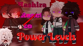 Hashira react to Power Levels HashiraampKamaboko SquadKnyDemon Slayergcrv New year special🎉 [upl. by Elohcin607]