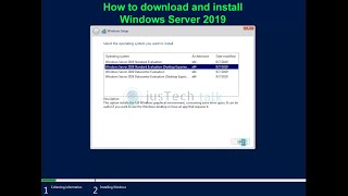 How to Download and Install Windows Server 2019  Step by step [upl. by Banebrudge]