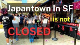 Japantown San Francisco 4K 60fps [upl. by Atinniuq]