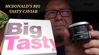 NEW McDonalds Caviar Big Tasty amp New Dips [upl. by Harod]