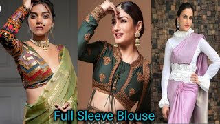 2025 💖 Latest Full Sleeves Blouse Designs💖 Embroidery Blouse Design [upl. by Nuri]