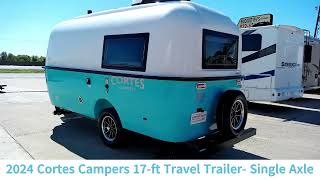 2024 Cortes Campers 17ft Travel Trailer Single Axle [upl. by Akla]