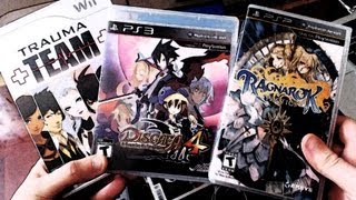 Ausgepackt 12  Trauma Team  Disgaea 4  Ragnarok Tactics  Time Crisis [upl. by Habas167]