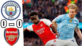 Manchester City vs Arsenal 00  All Goals amp Extended Highlights  Premier League 202324 [upl. by Aziar86]