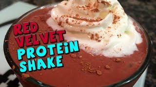 Red Velvet Protein Shake  Healthy Chocolate Milkshake [upl. by Andrea]