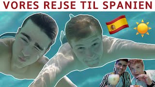 VORES HEMMELIGE TUR TIL SPANIEN  Jeppe amp Tobi På Tur [upl. by Antony]