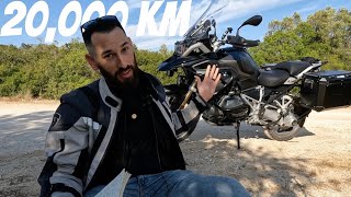 R1250GS What happened after 20000 km  LONG TERM Review after 1 year with the BMW 2019 [upl. by Avitzur607]