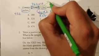 GED Practice Test Problems 1 to 3 [upl. by Jasen]