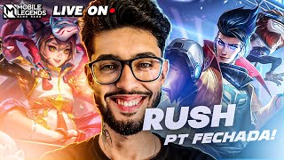 🔴LIVE INFINITA RUSHANDO IMORTAL NA SMURF 20R1H DE LIVE  MLBB [upl. by Eelyam]