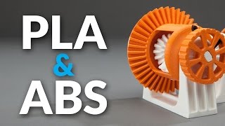 PLA vs ABS  Whats the Difference for 3D Printing [upl. by Ycart]