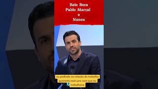 Bate boca de Pablo Marçal e Nunes pablomarçal foryou politicalnews [upl. by Nari]