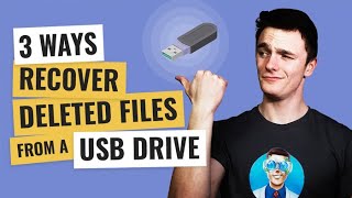 3 Ways to Recover Deleted Files from a USB Drive [upl. by Errick]