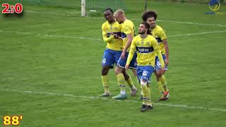 Fc SochauxMontbéliard  Besançon Football  découvrez le résumé National 3 [upl. by Nalyac]