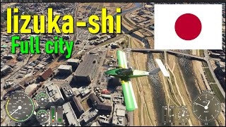 Flight Simulator  Iizuka Full city  Freeware Addon photogrammetry JAPAN [upl. by Burtie421]