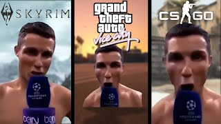 Cristiano Ronaldo SIUUU in different games 2 [upl. by Shellie785]