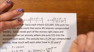 Finance Compound interest vs Annuity [upl. by Alia]